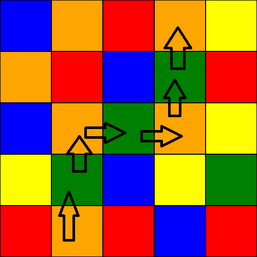 maze color solution